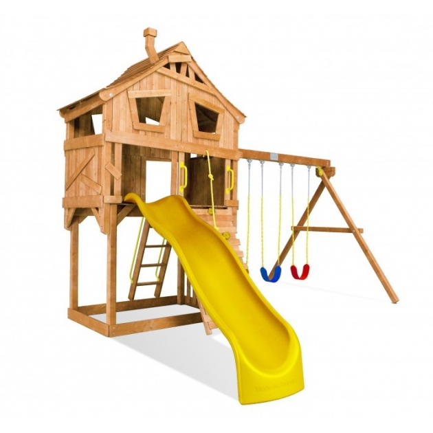Детский городок Rainbow Play Systems carnival cottage ii закрытый домик